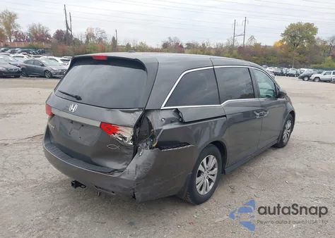 2014 Honda Odyssey Ex-L z USA, uszkodzony, nr VIN 5FNRL5H60EB028863